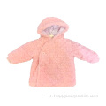 % 100 polyester kış bebek ceketi